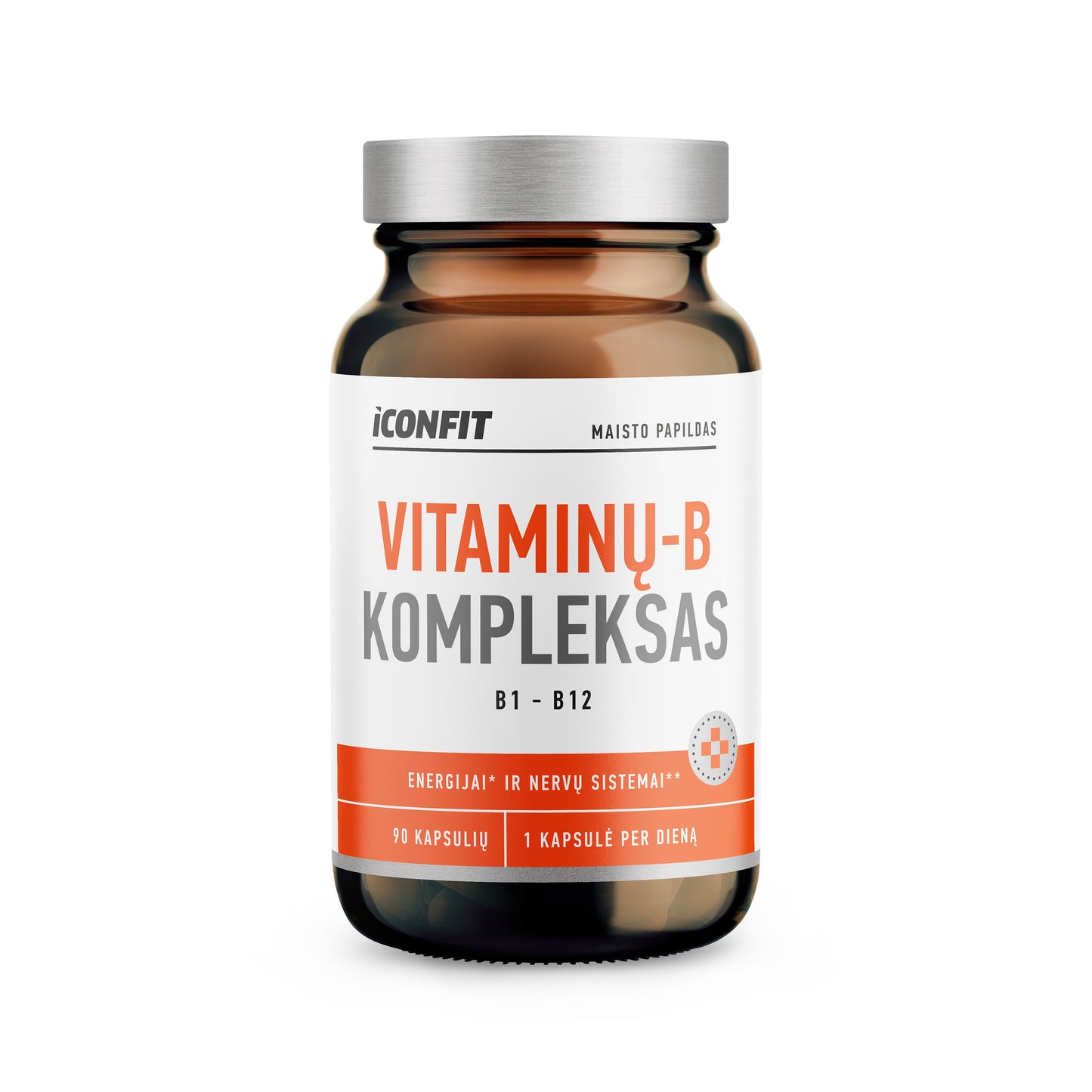 B vitaminų kompleksas, 90 caps.